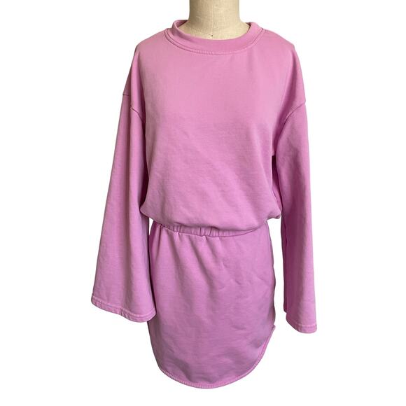 BUDDY LOVE WILLA SWEATSHIRT DRESS PINK - Picture 3 of 12